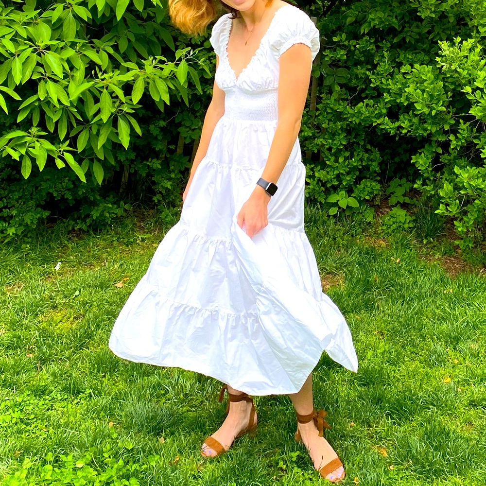 Danielle Bernstein White Dress